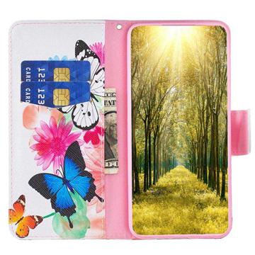 Wonder Series Xiaomi Redmi 10 5G/Note 11E Pung- Sommerfugle