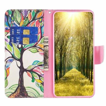 Wonder Series Xiaomi Redmi 10 5G/Note 11E Pung - Farverigt træ