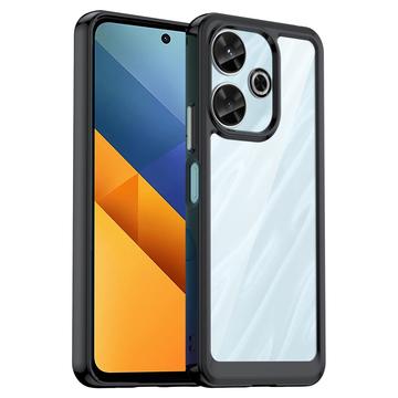 Xiaomi Redmi Note 13R/Redmi 13/Poco M6 4G Anti-Shock Hybrid Cover - Sort