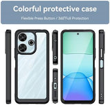 Xiaomi Redmi Note 13R/Redmi 13/Poco M6 4G Anti-Shock Hybrid Cover - Sort