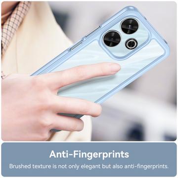 Xiaomi Redmi Note 13R/Redmi 13/Poco M6 4G Anti-Shock Hybrid Cover - Blå