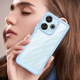 Xiaomi Redmi Note 13R/Redmi 13/Poco M6 4G Anti-Shock Hybrid Cover - Blå