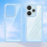 Xiaomi Redmi Note 13R/Redmi 13/Poco M6 4G Anti-Shock Hybrid Cover - Blå