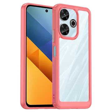 Xiaomi Redmi Note 13R/Redmi 13/Poco M6 4G Anti-Shock Hybrid Cover - Rød