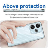 Xiaomi Redmi Note 13R/Redmi 13/Poco M6 4G Anti-Shock Hybrid Cover - Gennemsigtig