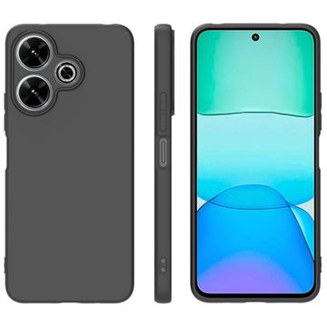 Xiaomi Redmi 13/Poco M6 4G Skridsikkert TPU Cover - Sort