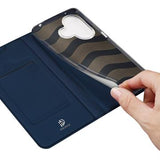 Xiaomi Redmi Note 13R/Redmi 13/Poco M6 4G Dux Ducis Skin Pro Flip Cover - Blå
