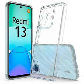 Xiaomi Redmi 13/Poco M6 4G Ridsefast Hybrid Cover - Gennemsigtig