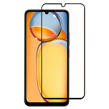 Xiaomi Redmi 13C 5G/Poco C65 Skærmbeskyttelse Hærdet Glas - 9H - Full Fit - Sort Kant