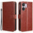 Xiaomi Redmi 13C 5G/Poco M6 Pung Cover med Magnetisk Lukning - Brun