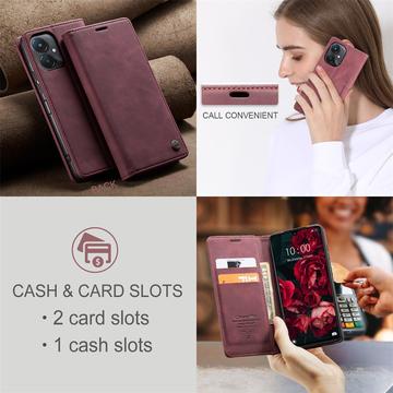 Xiaomi Redmi 13C 5G/Poco C65 Caseme 013 Series Pung - Rød