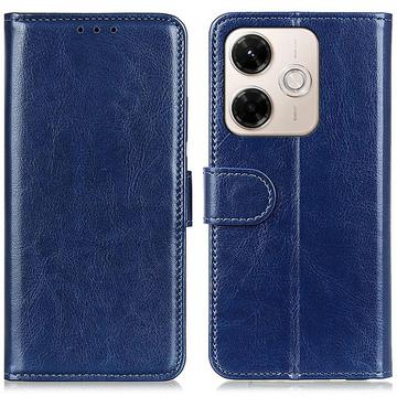 Xiaomi Redmi 13x Pung Etui med Stativ - blå
