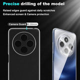 Xiaomi Redmi 14C/14C/Poco C75 Skridsikkert TPU Cover - Gennemsigtig