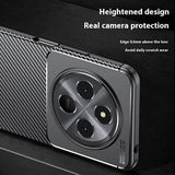 Xiaomi Redmi 14R/14C/Poco C75 Beetle Karbonfiber TPU Cover - Sort