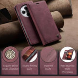 Xiaomi Redmi 14C Caseme 013 Series Pung - Vinrød