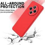 Xiaomi Redmi 14C/14R Liquid Silikone Cover med Strop - Rød