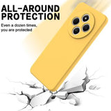 Xiaomi Redmi 14C/14R Liquid Silikone Cover med Strop - Gul