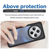 Xiaomi Redmi 14R/14C/Poco C75 Anti-Shock Hybrid Cover - Sort