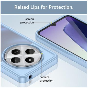 Xiaomi Redmi 14R/14C/Poco C75 Anti-Shock Hybrid Cover - Blå