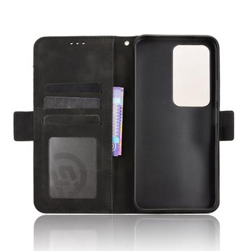 Xiaomi Redmi 15 4G Kortholder Pung Etui - Sort