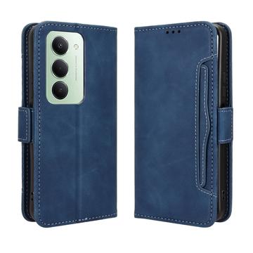 Xiaomi Redmi 15 4G Kortholder Pung Etui - Blå