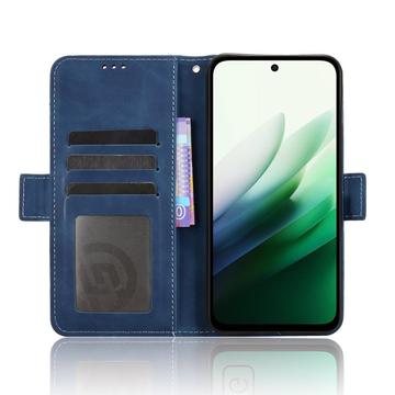 Xiaomi Redmi 15 4G Kortholder Pung Etui - Blå