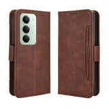 Xiaomi Redmi 15 4G Kortholder Pung Etui - Brun