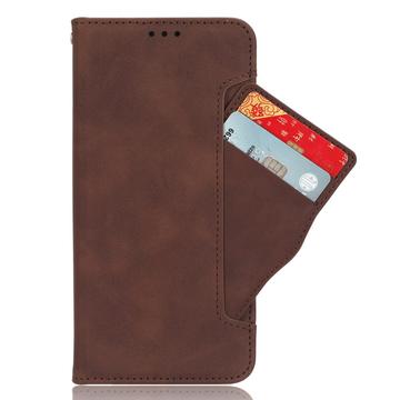Xiaomi Redmi 15 4G Kortholder Pung Etui - Brun