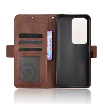 Xiaomi Redmi 15 4G Kortholder Pung Etui - Brun