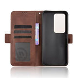 Xiaomi Redmi 15 4G Kortholder Pung Etui - Brun