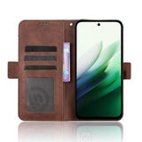 Xiaomi Redmi 15 4G Kortholder Pung Etui - Brun