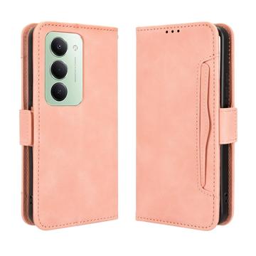Xiaomi Redmi 15 4G Kortholder Pung Etui - Pink