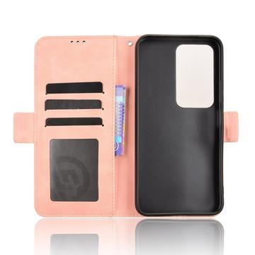 Xiaomi Redmi 15 4G Kortholder Pung Etui - Pink
