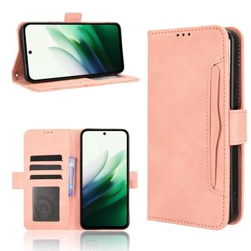 Xiaomi Redmi 15 4G Kortholder Pung Etui - Pink