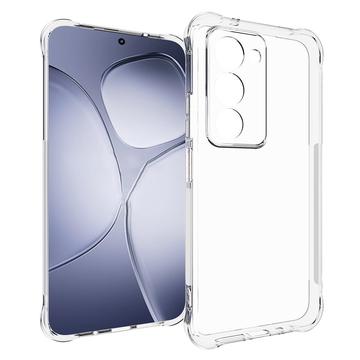 Xiaomi Redmi 15 Stødsikkert Silikone Cover - Gennemsigtig