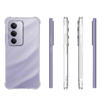 Xiaomi Redmi 15 Stødsikkert Silikone Cover - Gennemsigtig
