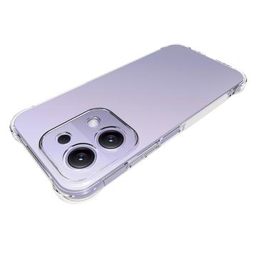 Xiaomi Redmi 15C 4G/Poco C85 4G Stødsikkert Silikone Cover - Gennemsigtig