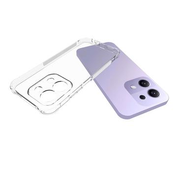 Xiaomi Redmi 15C 4G/Poco C85 4G Stødsikkert Silikone Cover - Gennemsigtig