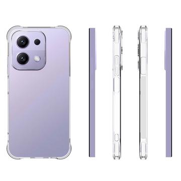 Xiaomi Redmi 15C 4G/Poco C85 4G Stødsikkert Silikone Cover - Gennemsigtig