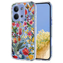 Xiaomi Redmi 15C TPU-cover med blomstermønster - Liljer