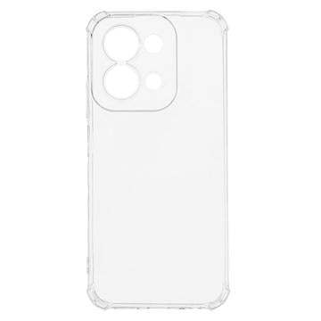 Xiaomi Redmi 15C Stødsikkert Silikone Cover - Gennemsigtig