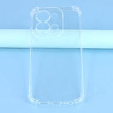 Xiaomi Redmi 15C Stødsikkert Silikone Cover - Gennemsigtig