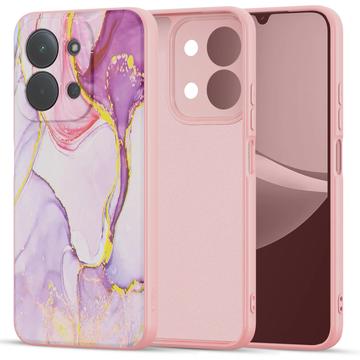 Xiaomi Redmi 15C/Poco C85 Tech-Protect Icon Silikone Cover - Marmor