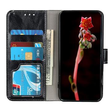 Xiaomi Redmi 15C Pung Etui med Stativ - sort