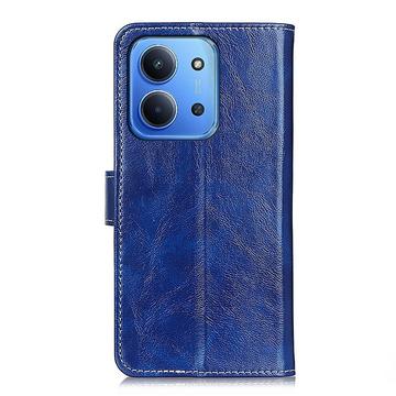 Xiaomi Redmi 15C Pung Etui med Stativ - blå