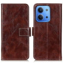 Xiaomi Redmi 15C Pung Etui med Stativ - Brun