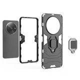 Xiaomi Redmi A3 Hybrid Cover med Ring Holder - Blå