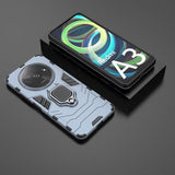 Xiaomi Redmi A3 Hybrid Cover med Ring Holder - Blå