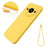 Xiaomi Redmi A3/Poco C61 Liquid Silikone Cover med Strop - Gul