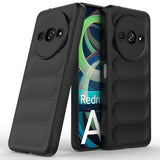 Xiaomi Redmi A3 Rugged TPU Cover - Sort
